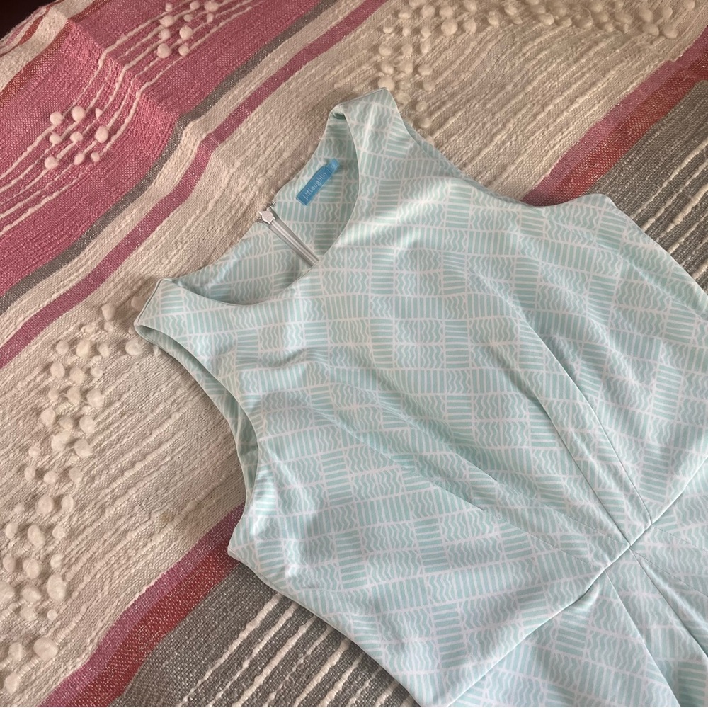 J. McLaughlin Sleeveless Geometric Mini Dress